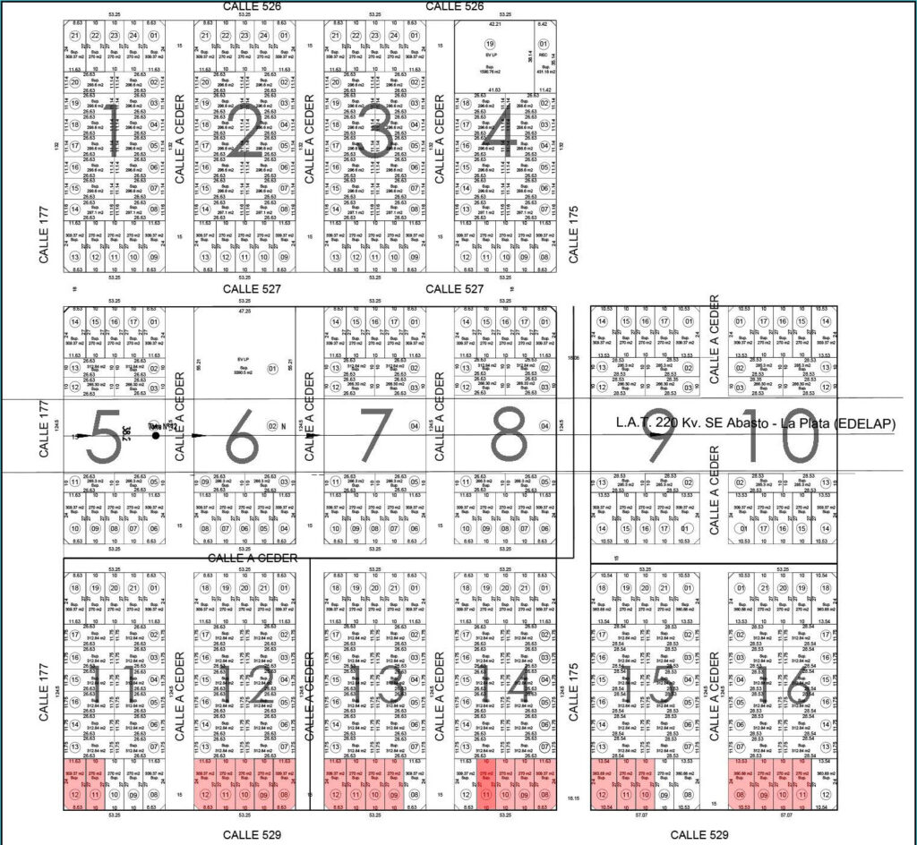 Plano Romero II, lotes comercializados por Fliprop
