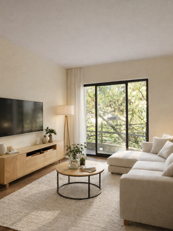 Living-comedor horizontal